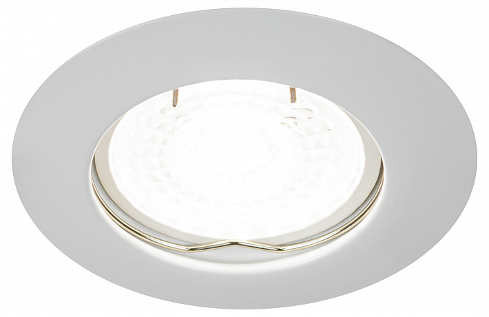 ЭРА ST3 WH Белый Светильник штампованный MR16,12V/220V, 50W