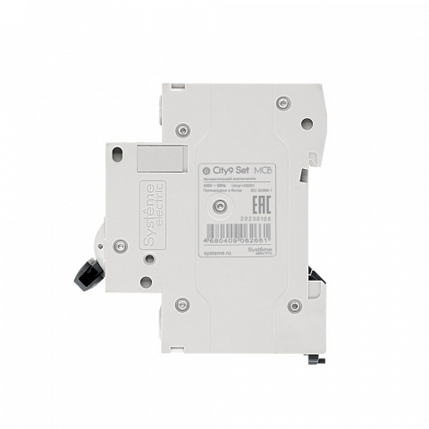 Systeme Electric City9 Set Автоматический выключатель (АВ) С 40А 4P 4.5kA 400В