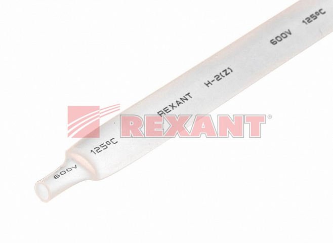 9.0 / 4.5 мм 1м термоусадка белая Rexant