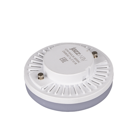 Jazzway Лампа светодиодная (LED) «таблетка» d75мм GX53 100° 10Вт 220-230В матовая нейтральная холодно-белая 5000К