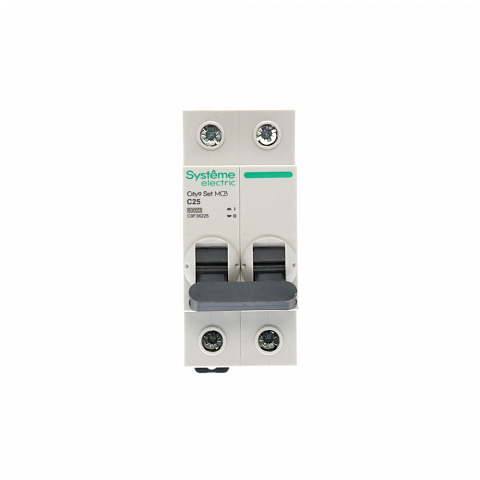 Systeme Electric City9 Set Автоматический выключатель (АВ) С 25А 2P 6kA 230В