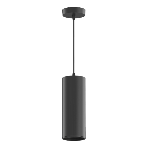 Gauss Светильник Overhead подвесной цилиндр 12W 920lm 4100K 170-240V IP20 79*200мм черный LED