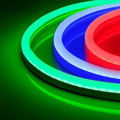 Arlight Гибкий неон ARL-NEON-2617-SIDE 230V RGB (8 Вт/м, IP65)