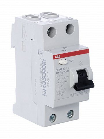 ABB FH202AC УЗО 2P 25A 30mA (AC)