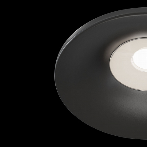 Maytoni Downlight Barret Черный Встраиваемый светильник