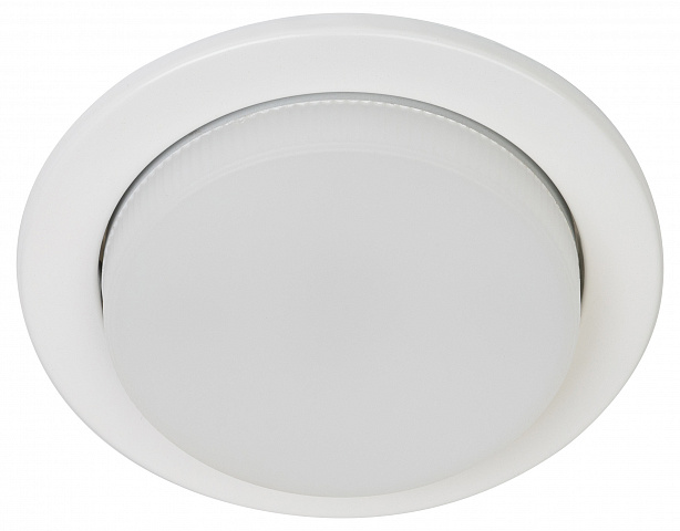 ЭРА KL70 WH /1 Светильник под лампу Gx53 тонкий , 220V, 13W, белый (40/2200)