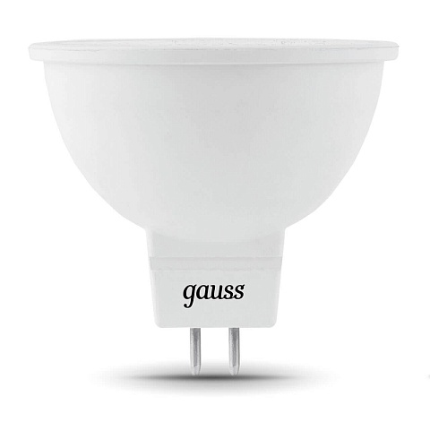 Gauss Лампа MR16 12V 5W 530lm 6500K GU5.3 LED