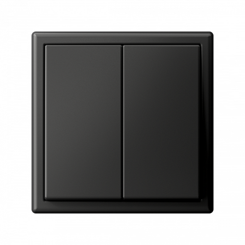 Systeme Electric ArtGallery Базальт Переключатель 2-клавишный, сх.6/2, 10АХ, механизм