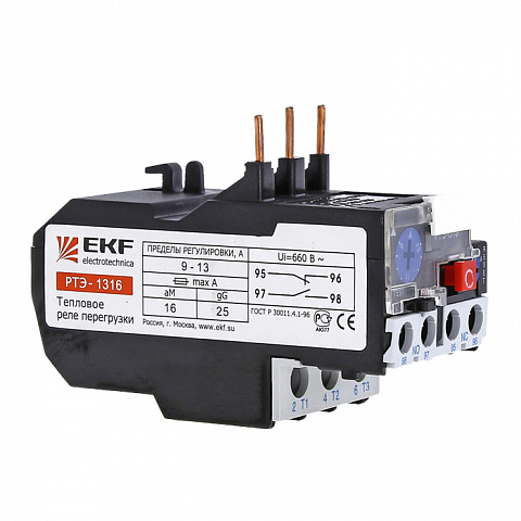 EKF PROxima Реле тепловое РТЭ-1316 9-13А