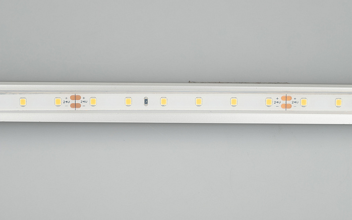 Arlight Лента герметичная RTW-PFS-A60-11mm 24V Day4000 (4.8 W/m, IP68, 2835, 5m) (-)