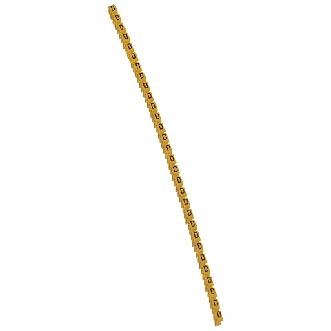 Legrand CAB3 Маркер для кабеля D 1.5-2.5кв.мм. (желтый) (упаковка)
