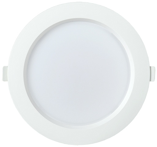 IEK Светильник LED ДВО 1704 белый круг 24Вт 6500K IP40