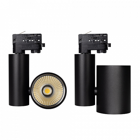 Arlight Светильник LGD-SHOP-4TR-R100-40W Warm SP2500-Bread (BK, 24 deg) (IP20 Металл, 3 года)