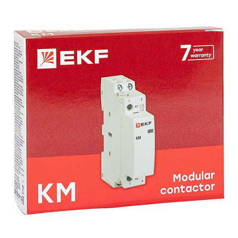 EKF PROxima Контактор модульный КМ 16А NО+NC (1 мод.)