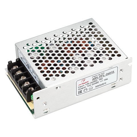 Arlight Блок питания ARV-PFL-24010 DC/DC (12-24V, 10A, PWM filter) (IP20 Сетка, 2 года)