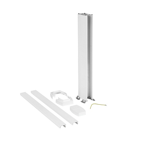 Legrand Snap-On мини-колонна пластиковая с крышкой из пластика 2 секции, высота 0,68 метра, цвет белый