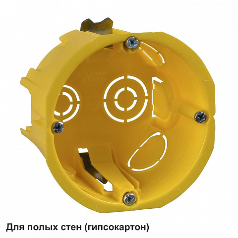 SE Установочная коробка для полых стен 65x45мм IP20