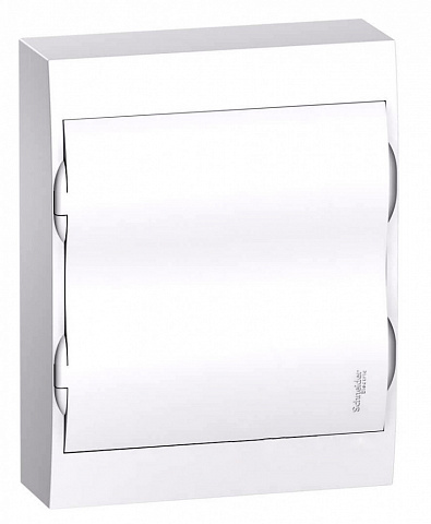 Systeme Electric EASY 9 Корпус навесной с белой дверью 2ряд/24мод, IP40, IK07, 63А, 2 клеммы