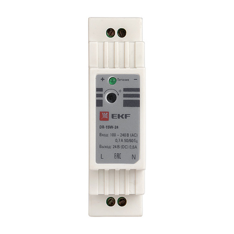 EKF PROxima Блок питания 24В DR-15W-24