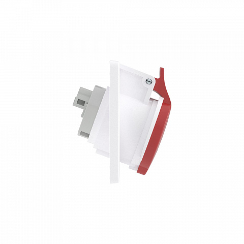 DKC Розетка панельная с наклоном IP44 16А 3P+E+N 400В