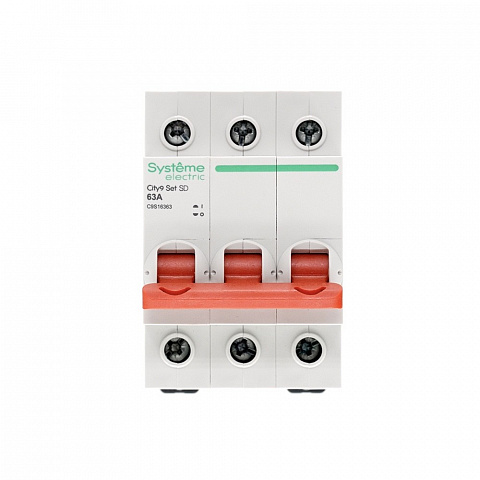 Systeme Electric City9 Set Выключатель нагрузки (ВН) 3P 63А 400В