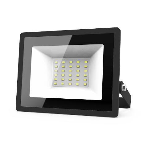 Gauss Прожектор Elementary 30W 2700lm 6500К 200-240V IP65 черный LED