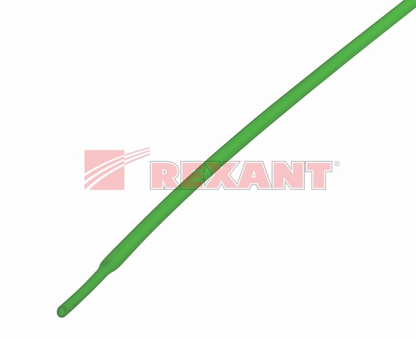 1.0 / 0.5 мм 1м термоусадка зеленая Rexant
