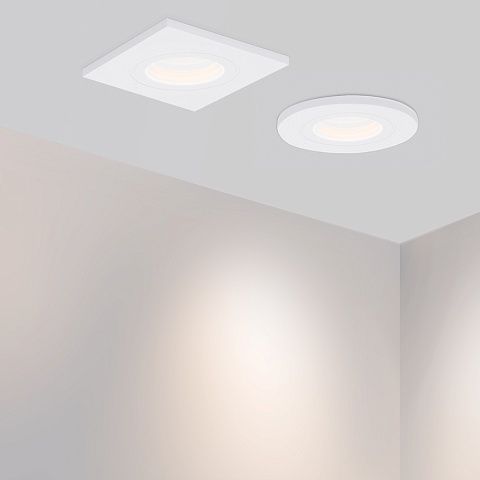 Arlight Светодиодный светильник LTM-S46x46WH 3W Day White 30deg (IP40 Металл, 3 года)