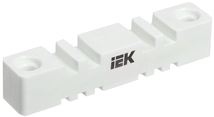 IEK Изолятор шинный плоский ИШП 2P для шин 5 и 10 мм 180 мм
