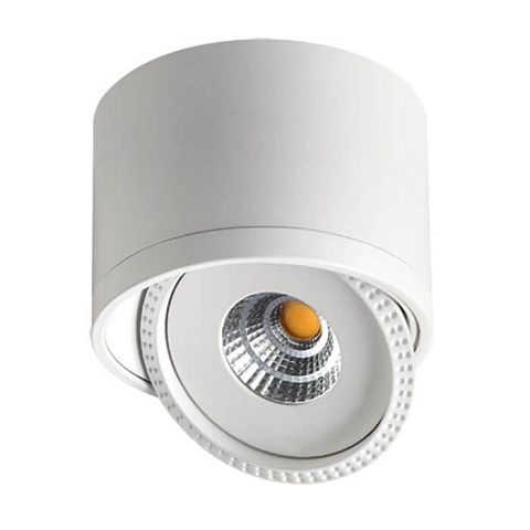 Novotech 357584 NT18 145 белый Накладной светильник IP20 LED 3000К 15W 85-265V GESSO